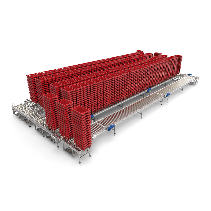 Mesin Stack Crate (Unstack)