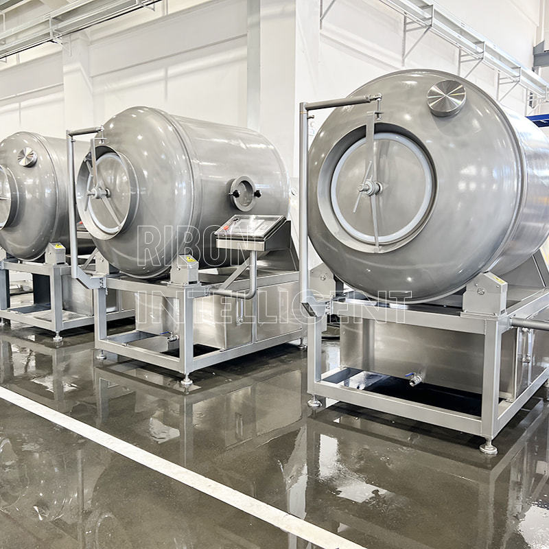 Tumbler vakum mendatar